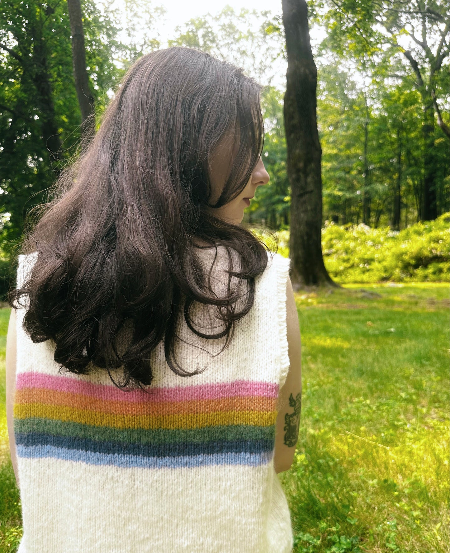 Hand Knit Pride Sweater Vest